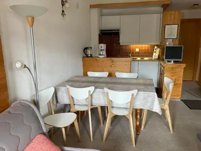 Küche/Küchenzeile in der Unterkunft Apartment Grand Vallon