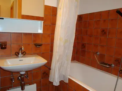 Ein Badezimmer in der Unterkunft Apartment Grand Vallon