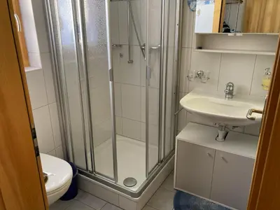 Ein Badezimmer in der Unterkunft Chalet Lalula