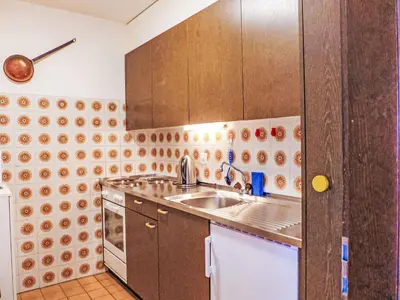 Küche/Küchenzeile in der Unterkunft Apartment Merises 17 by Interhome