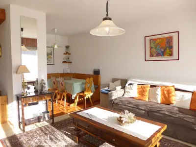 Ein Sitzbereich in der Unterkunft Apartment Rond-Point 27 by Interhome
