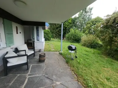 Ein Garten an der Unterkunft Apartment Chilis Ferienresidenz by Interhome