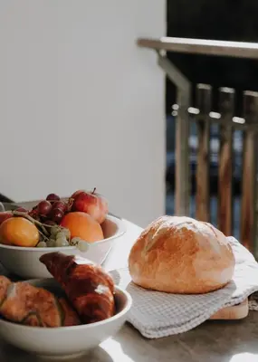 Essen in der Ferienwohnung oder in der Nähe