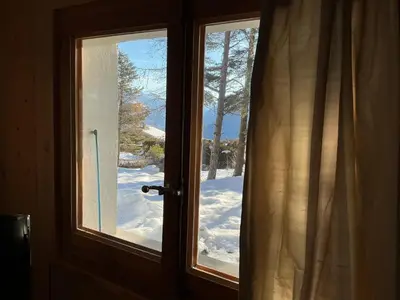 Chalet Privé avec vue imprenable sur les alpes im Winter