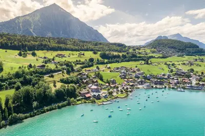 Naturlandschaft in der Nähe der Ferienwohnung