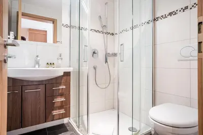 Ein Badezimmer in der Unterkunft Apartment Bränderli 4,5 - GRIWA RENT AG