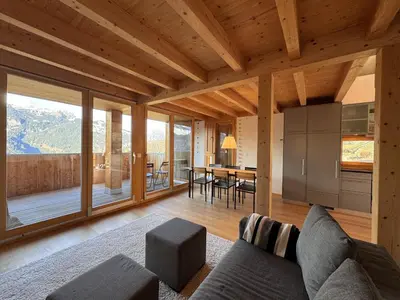 Küche/Küchenzeile in der Unterkunft Chalet Roossi 4