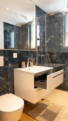 Ein Badezimmer in der Unterkunft Lake Star