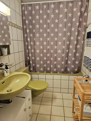 Ein Badezimmer in der Unterkunft Sonnenzauber