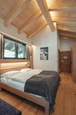 Ein Bett oder Betten in einem Zimmer der Unterkunft Hotel Porta Cervino