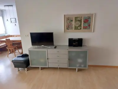 TV/Unterhaltungsangebot in der Unterkunft Wohnung in Andermatt