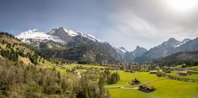 Naturlandschaft in der Nähe der Ferienwohnung