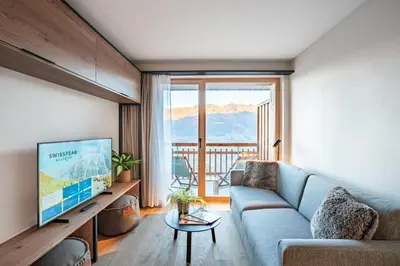 TV/Unterhaltungsangebot in der Unterkunft SWISSPEAK Resorts by Pierre & Vacances Premium Thyon