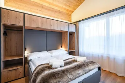 Ein Bett oder Betten in einem Zimmer der Unterkunft SWISSPEAK Resorts by Pierre & Vacances Premium Thyon