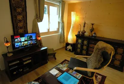 TV/Unterhaltungsangebot in der Unterkunft Large Deluxe Studio - Chalet Lovo