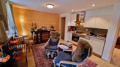 Küche/Küchenzeile in der Unterkunft Large Deluxe Studio - Chalet Lovo