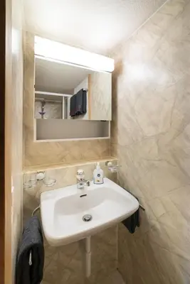 Ein Badezimmer in der Unterkunft Apartment Deer