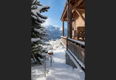 Chalet Huttli im Winter