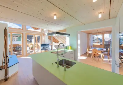 TV/Unterhaltungsangebot in der Unterkunft Chalet Belmont Penthouse
