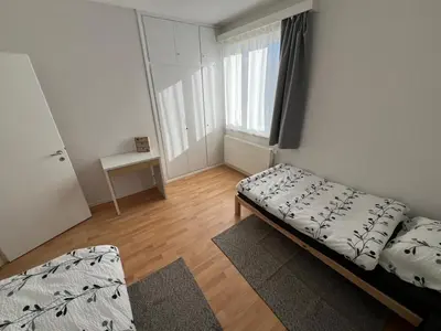 Ein Bett oder Betten in einem Zimmer der Unterkunft Casa Medusa - con piscina, a 2 minuti dalla stazione