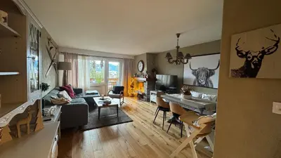 TV/Unterhaltungsangebot in der Unterkunft Appartement 4.5 pièces Crans-Montana