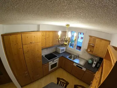 Küche/Küchenzeile in der Unterkunft Fine&Pine Center Apartment