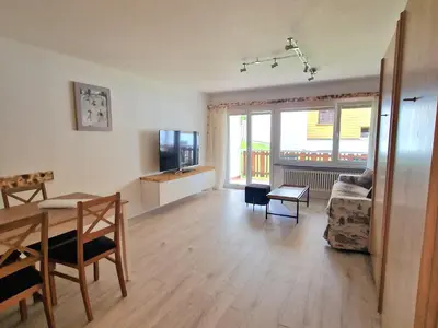 Grundriss der Unterkunft Familienfreundliche Studio 42m2 mit gratis Parking und WiFI nahe Sportaren und Torrentbahn