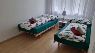 Ein Bett oder Betten in einem Zimmer der Unterkunft Apartment Cindy