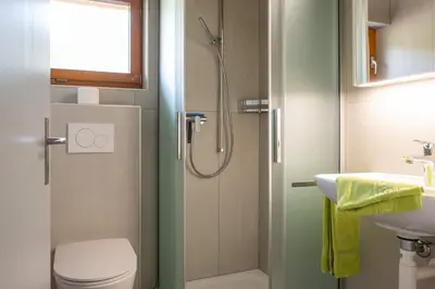 Ein Badezimmer in der Unterkunft Ferienwohnungen Zurschmitten
