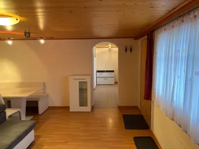 Küche/Küchenzeile in der Unterkunft Ferienwohnung Haus Mühlebach
