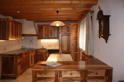 Küche/Küchenzeile in der Unterkunft Chalet Zwächta