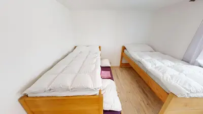 Ein Bett oder Betten in einem Zimmer der Unterkunft Aurora AUR1