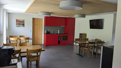Küche/Küchenzeile in der Unterkunft BnB Fellacher