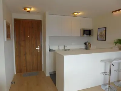 Küche/Küchenzeile in der Unterkunft Apartment Elysée 29 by Interhome