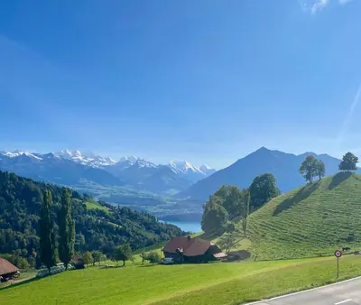 Naturlandschaft in der Nähe der Ferienwohnung