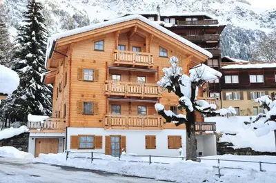 Chalet Alpina Gyger im Winter
