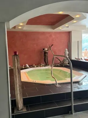 Ein Badezimmer in der Unterkunft Studio Blitzingen, Castle B1