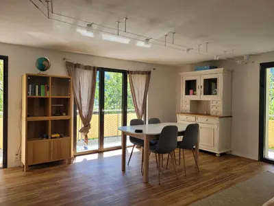 Küche/Küchenzeile in der Unterkunft 3.5-Zimmer FeWo Primeli Fieschertal