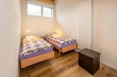 Ein Bett oder Betten in einem Zimmer der Unterkunft Haus Rubin