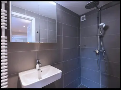 Ein Badezimmer in der Unterkunft Visp Chic for 2