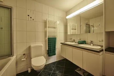 Ein Badezimmer in der Unterkunft Chalet Panorama 1