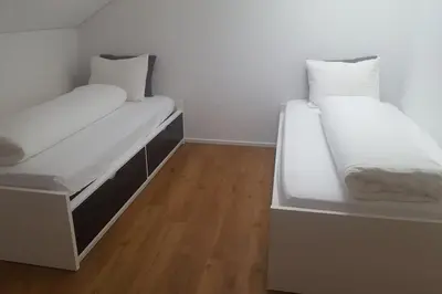 Ein Bett oder Betten in einem Zimmer der Unterkunft PENTHOUSE