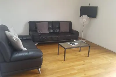 Ein Sitzbereich in der Unterkunft PENTHOUSE
