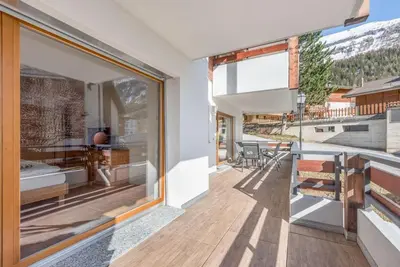 Ein Balkon oder eine Terrasse in der Unterkunft Bellathos