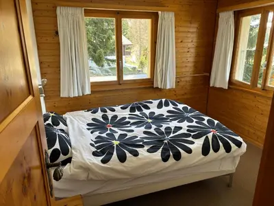 Ein Bett oder Betten in einem Zimmer der Unterkunft Chalet Claire