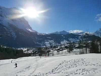 Casa Almis, Grindelwald im Winter