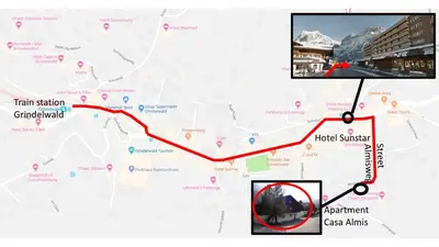 Grundriss der Unterkunft Casa Almis, Grindelwald