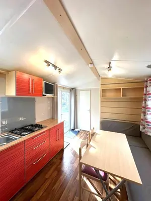 Küche/Küchenzeile in der Unterkunft Cottage 4