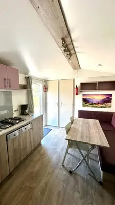 Küche/Küchenzeile in der Unterkunft Cottage 1