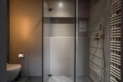 Ein Badezimmer in der Unterkunft Apartment Neuenhaus 4.5 – GRIWA RENT AG